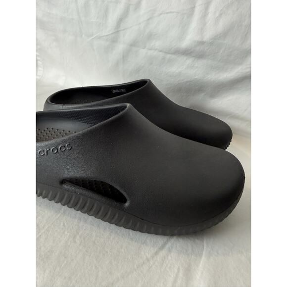 Crocs Mellow Recovery Clogs Black Unisex Men’s 8 Women’s 10 Comfort Slides - Picture 3 of 10